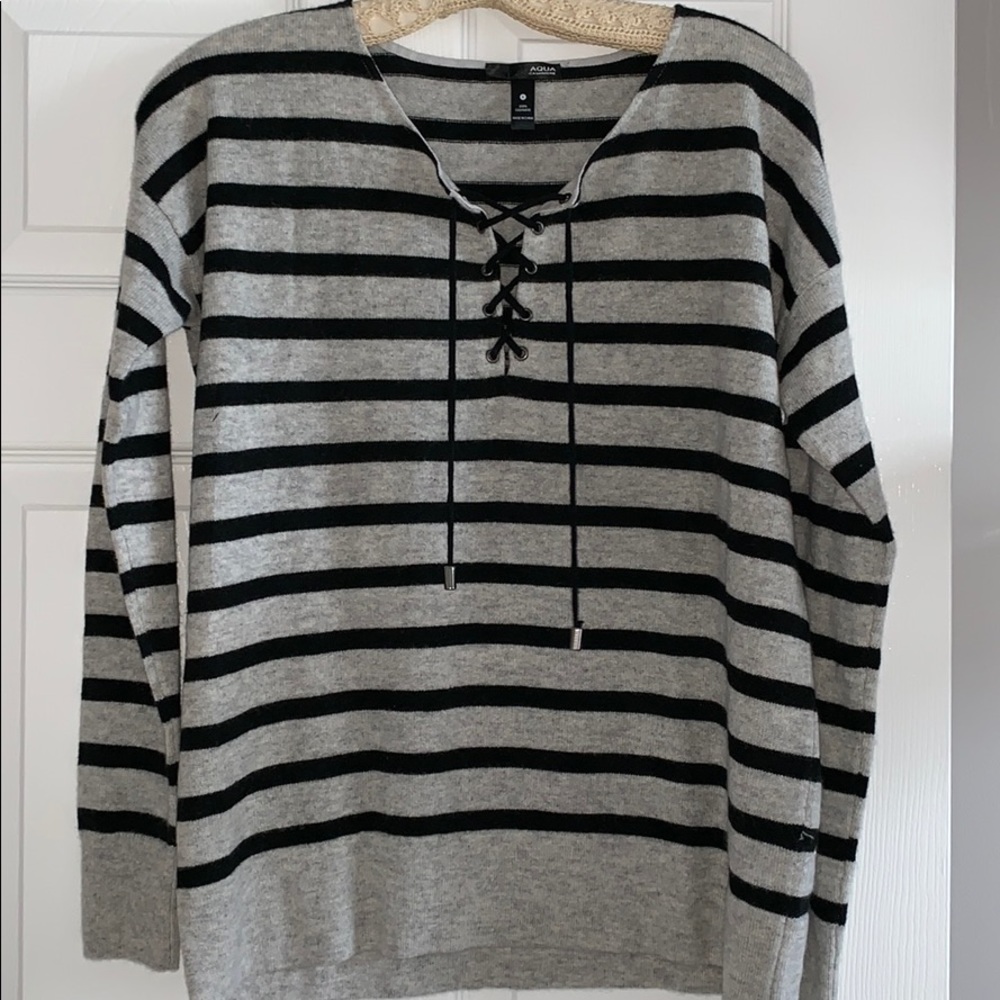 AQUA Cashmere Sweater